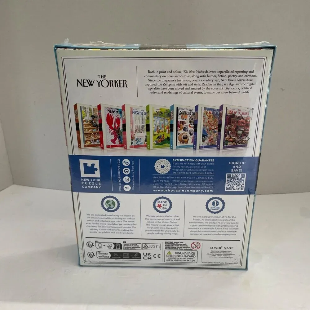 New York Jigsaw Puzzle Company Baby It’s Cold Outside 1000 Piece By Ana Juan New
